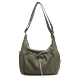 Vintage Drawstring Crossbody BagOutfit