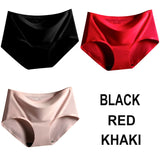Seamless Panties Women Panties Sexy Female Underpants Briefs Invisible Pantys Solid Color Soft Intimate Lingerie