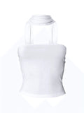 Halter Strap Bandeau Top-Outfit