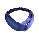 Headband Cross Top Knot Elastic Hair Bands Soft Solid Color Girls Hairband Hair Accessories Twisted Knotted