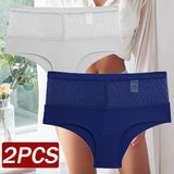Perspective High Waist Panties For Women Sexy Female Underpants Seamless Briefs Girls Intimates Lingerie Panty