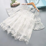 Dresses for Girls Lace Tulle Ball Design Baby Girl Dress Party Dress For 3-8 Years Infant Dresses for toddler