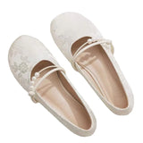 Leisure Mary Treasure Shoes Net Red Pop Late Evening Gentle Style With Skirt Elegant Beauty And Light Mouth Singles