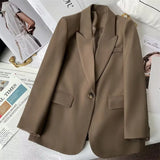 Zingj And Autumn Suit Jacket Female In 2024 Autumn New Black Net Red Fried Street Temperament Trend Casual Ladies