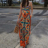 Printed Wide Leg Pants Women High Waist Baggy Pants Woman Fashion Summer Y2k Streetwear Casual Pants Set Women's