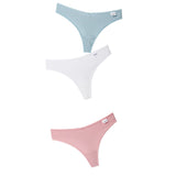 Women's Panties G-string Thong Cotton Underwear Sexy Panties Female Underpants Solid Letter Pantys Intimates