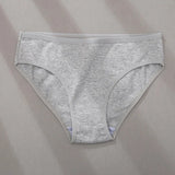 Cotton Panties Women Low Waist Female Underpants Sexy Comfortable Women's Cotton Solid Color Briefs Panty Lingerie