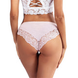 Women Panties Sexy Lace Panties Seamless Low-waist Panties Woman Thong Transparent Hollow Out Underwear Female