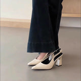 Chinese-Style Ocean Gas High-End After-Empty Bag Head Sandals Summer New French-Style High-Heeled High-Heeled