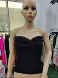 Zingj Base Base Kink Knit Sling Short Tight Back Sexy Play-Outfit