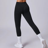 Zingj Naked Quick-Dry Fitness Pants, Breathable, Tight Sweatpants, High Waist And Hip Yoga Pants 13760-Outfit