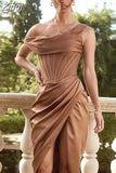 Women Dresses Summer 2023 Pink Party Dress House of Cb Dress Satin Bodyocn Dress Draped Sexy Celebrity Evening Club