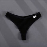 Sexy Cotton Women Brazilian Panties V Waist Female T-back Underpants Intimate Lingerie Bikini Panty