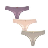 Women's Cotton G-String Thong Panties String Underwear Women Briefs Sexy Lingerie Pants Intimates Ladies Solid