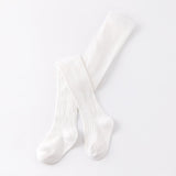 to 8 Years Autumn Solid Color Tights for Girls Combed Cotton Tights for Kids 6 Colors White Toddlers Pantyhose Baby