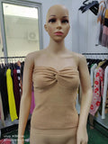 Zingj Base Base Kink Knit Sling Short Tight Back Sexy Play-Outfit