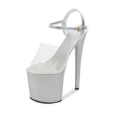 Zingj 17Cm20cm Special High Heels Capillary With Sexy Waterproof Platform Hate Day Superb High Slippers Female
