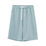 Summer Shorts Women High Waist Shorts 2021 short femme Solid Color Side Pockets Casual