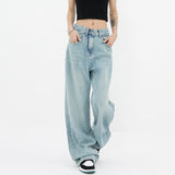 Vintage Light Wash Baggy Boyfriend JeansOutfit