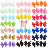 Grosgrain Ribbon Hair Bands Ponytail Holder Rubber Band For Baby Girls Handmade Hair Rope Scrunchie Hair