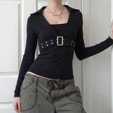 Summer Dopamine Girl Holiday Wind Gradient Stripes Hit The Rotten Wind Tied Wool Weaving Neck Small
