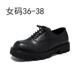 Zingj Shoes Men Korean Niche Ins Shoes Men British Casual Will Drop High Derby Shoes
