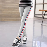 Girls Leggings Kids Thick Velvet Leggings Pencil Pants Children Warm Trousers Faux PU Leather Legging Slim Leather