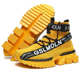Top Men's Runing Shoes Spring Chunky Sneakers Comfortable Sport Shoes Outdoor Gym Walking Shoes Designer Reflective