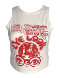 Eye Look Graphic Crop Tank Top- Outfit