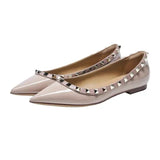 Single Shoes Women 2025 Spring And Autumn New Pointed Shallow Shoes Soft Soles Of A Foot Pedal Bean Shoes Flat Single Shoe