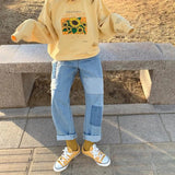 Sunflower Field Vintage SweatshirtOutfit