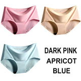 Seamless Panties Women Panties Sexy Female Underpants Briefs Invisible Pantys Solid Color Soft Intimate Lingerie