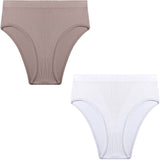 Seamless Women's Panties Plus Size Underwear Women Briefs Lingeries Cotton Mid-Rise Underpants Panty