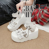 New Summer Original Y2 Sub-Cultural Sandals Denim Loose Cake Slope And Summer Women's