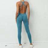 Zingj Butt Yoga Pants Quick Dry Tight Running Sports Peach Hip Pants No Awkward Line Fitness Jumpsuit-Outfit