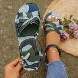The Summer Of 2023, The New Rome Shows Thin And Soft Soles Without Sharpening The Feet, Leisure, All Kinds Of Flat-Soled Sandals, Women's