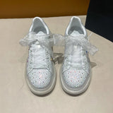 Goods Light Luxury Sports Single Shoes Women 2025 New Fashion Full Star Hydrodiamonds Comfortable Breathable Leisure Board