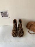 ~ Increase In Height ~ French Boken Wool Boots Women's Boots New Cotton Boots In Autumn And Winter