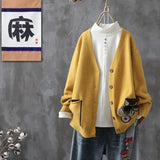 spring and autumn fashion new temperament casual knitted cardigan ladies Western style all-match coat sweater