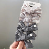 2021 New Leopard Print Hair Clips For Cute Girls BB Boutique Hairpins Bowknot Barrettes Headwear Kids Hair