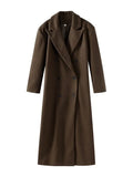 Autumn And Winter New Women's Temperament Commuted Korean Version Of The Long Coat Coat