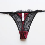 Sexy Lace Thongs Transparante Underwear Sexy Seamless Underpant Low Waist Lingerie Seduction Sexy Women's Panties