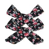 Solid Cotton Hiar Bows With Clip For Baby Girls Boutique Handmade Hair Clip Hairgrip Barrettes Hair Acesssories