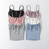 Zingj Trendy Women's Dress With Lace-Up, Small Vest And Spicy Girl Style To Wear A Short Navel