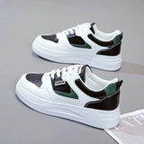 Zingj Ins Tide Base Small White Shoes Spring 2023 New Breathable Platform Women's Shoes Korean Fashion Student Board Shoes- Outfit