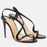 Summer New Multi-Colored Snake-Shaped Sandals With Red-Soled Sandals Female Cl With Fine Heel Sexy High Heel Wearing