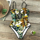 Sexy One Piece Swimsuit Women Swimwear Push Up Monokini Bandage Bodysuit Swimming Suit For Women maillot de bain