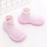 Baby Knitted Leopard Floor Socks Shoes with Rubber Soles Infant Anti-slip Indoor Socks Newborn Spring Summer