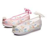 Zingj Style Embroidered Shoes Women's Net Shoes Summer Women Pedal Retro Fashion Hanfu Shoes Mesh Old Cloth