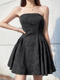 SUCHCUTE Korean Fashion Casual Sundress Sexy Backless Skinny Sleeveless Party Dress Harajuku Vintage Streetwear Mini